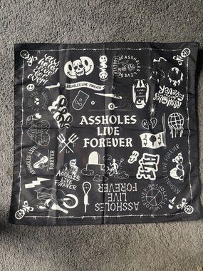 NIP Assholes Live Forever Graphic Bandana